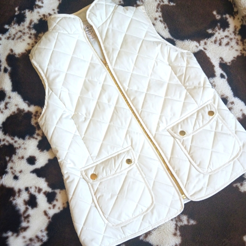 NWOT St. John's Bay Puffer Vest w/Pockets